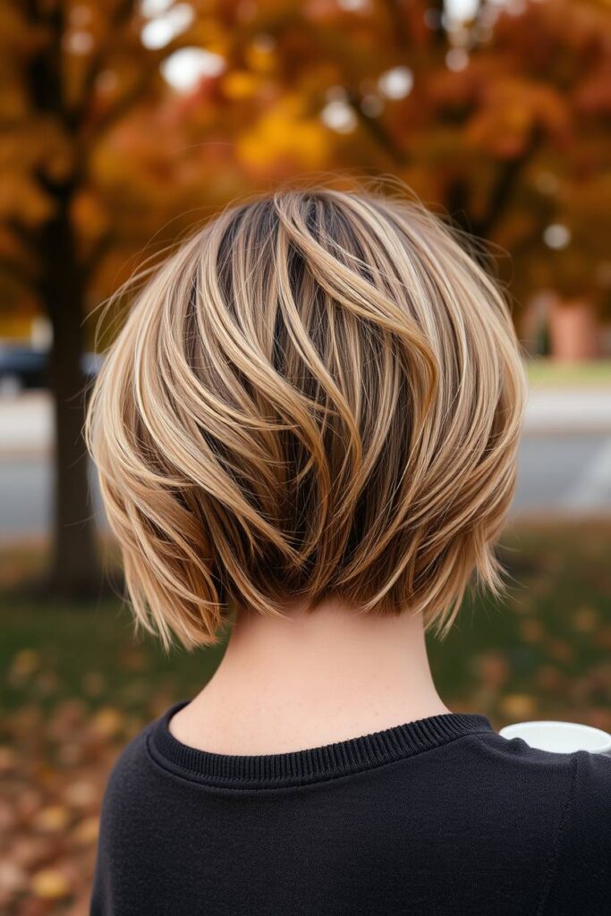 Honey Blonde with Caramel Lowlights