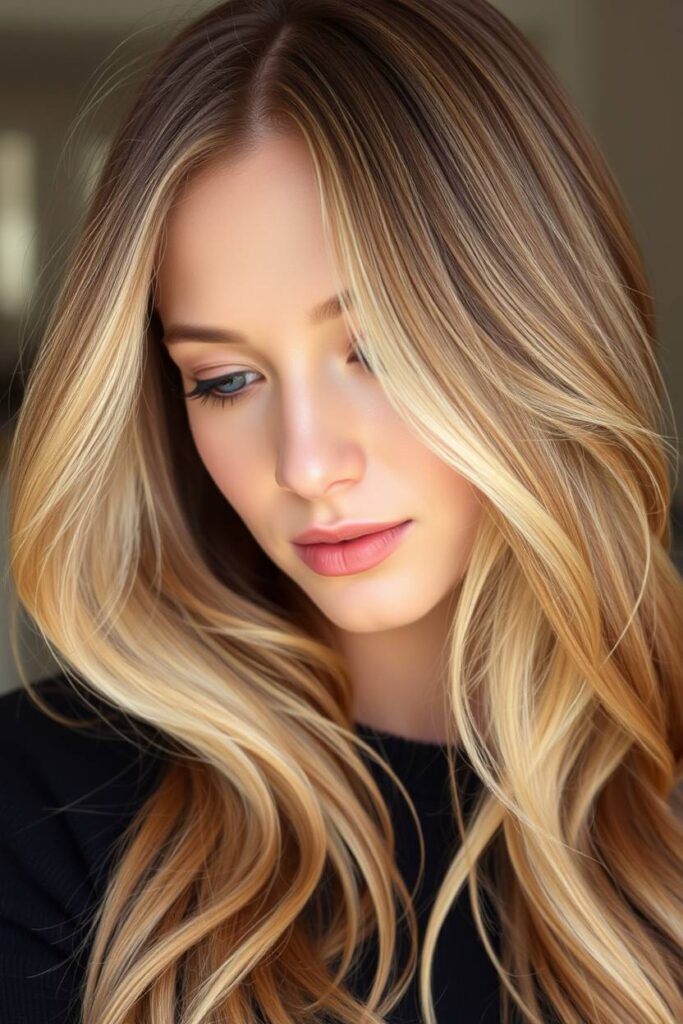 Honey Caramel Tones for Golden Blondes