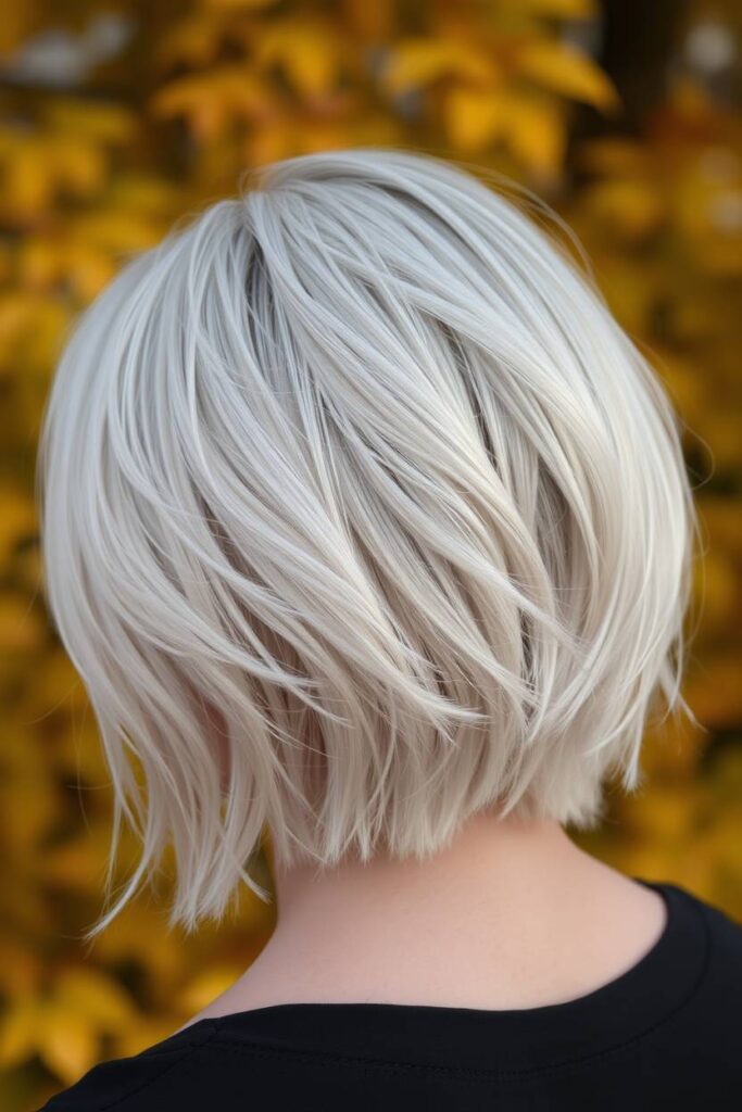 Icy Blonde with Frosted Ends