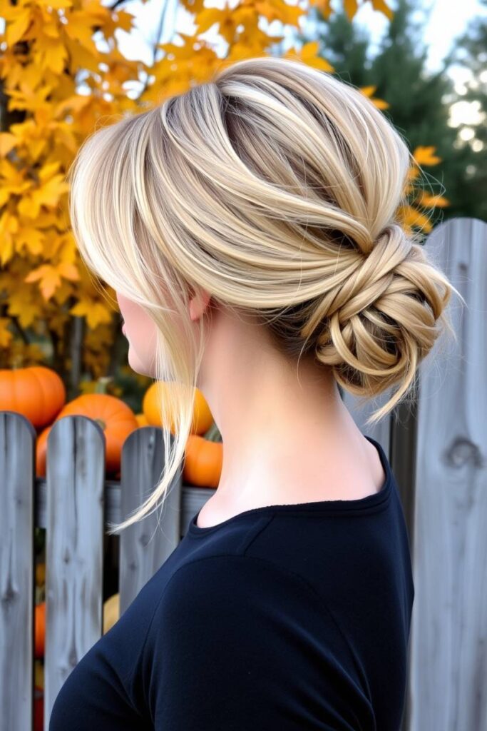 Messy Low Bun