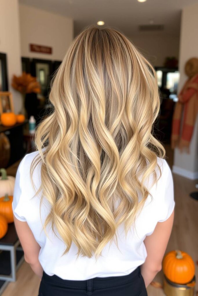 Mushroom Blonde Lowlights