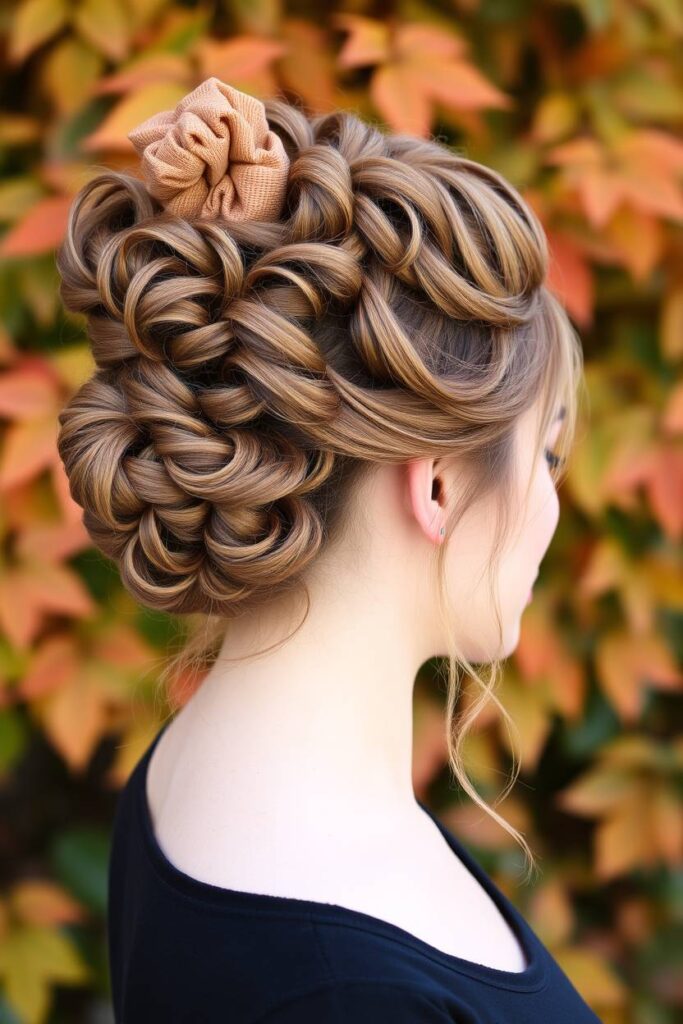 Pineapple Updo