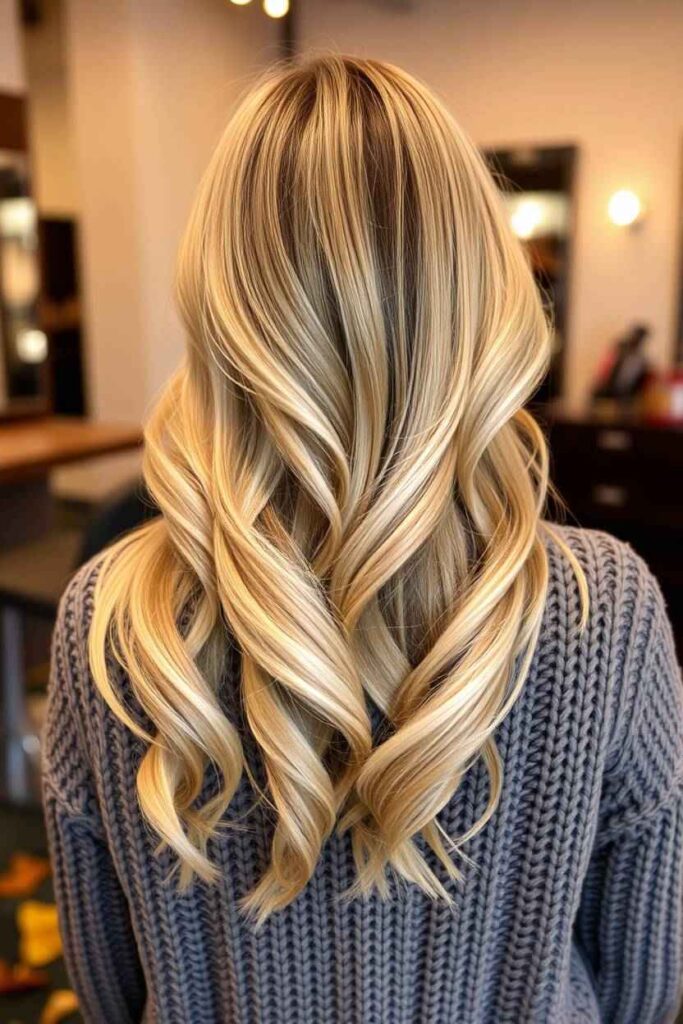 Sandy Beige Lowlights