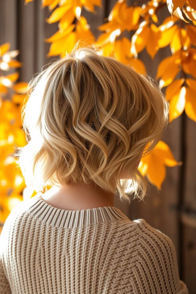 Sandy Blonde with Warm Beige Tones