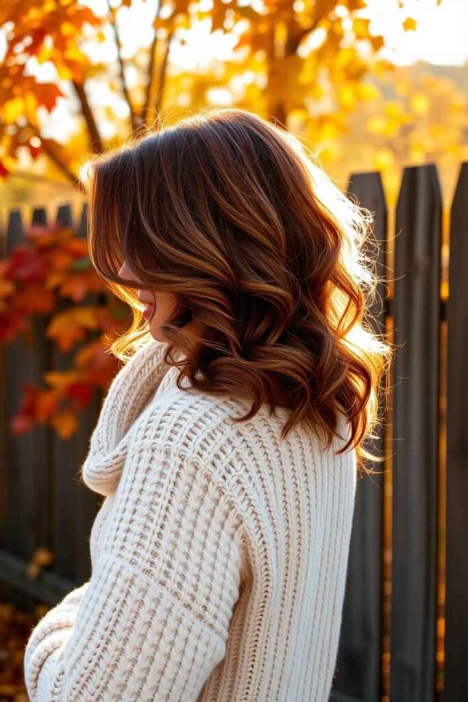 Side-Parted Loose Curls