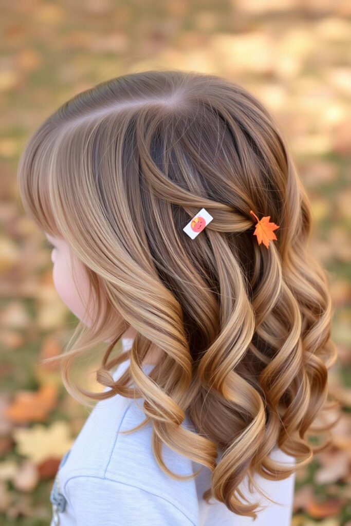 Side Swept Bangs with Hair Clips