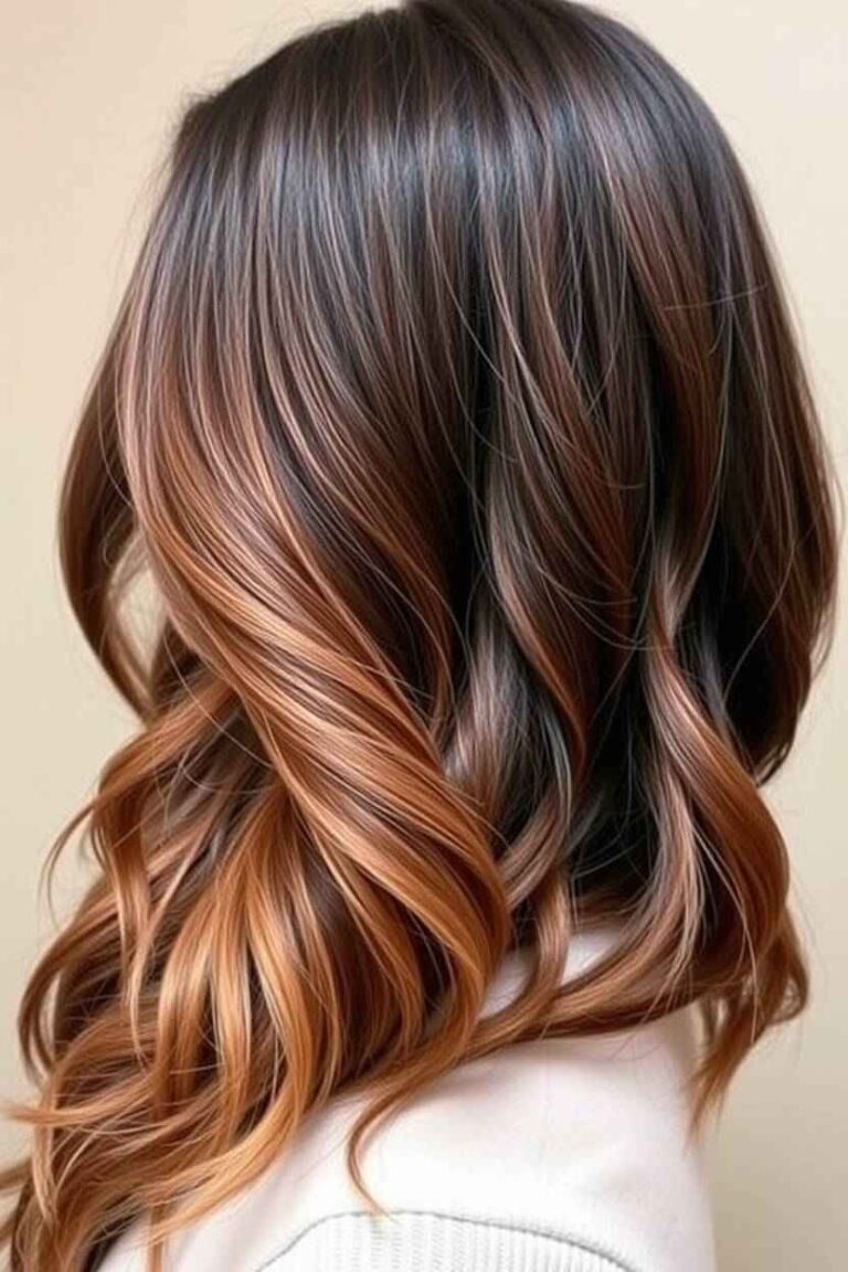 Sun-Kissed Caramel Highlights on Dark Hair - Favorite Hair Styles ...