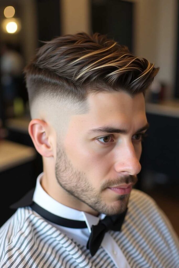 Subtle Caramel Streaks