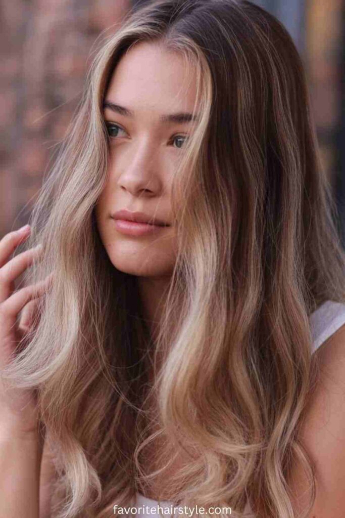 Subtle Champagne Highlights