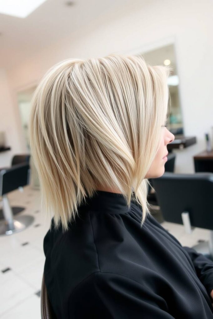 Tapered Beige Blonde Fade