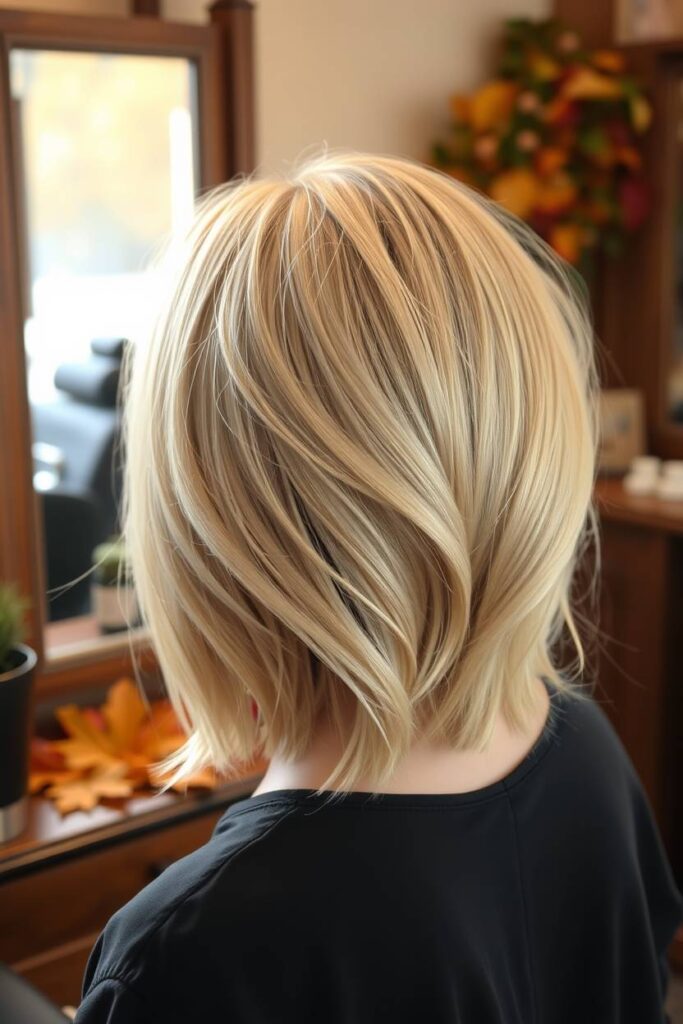 Vanilla Blonde with Soft Honey Veins