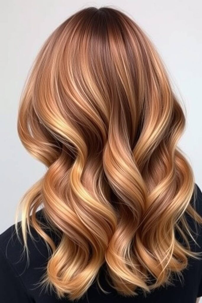Ash-Caramel Balayage Blend