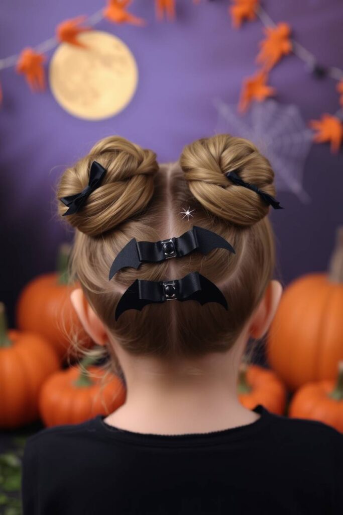 Bat Wing Buns