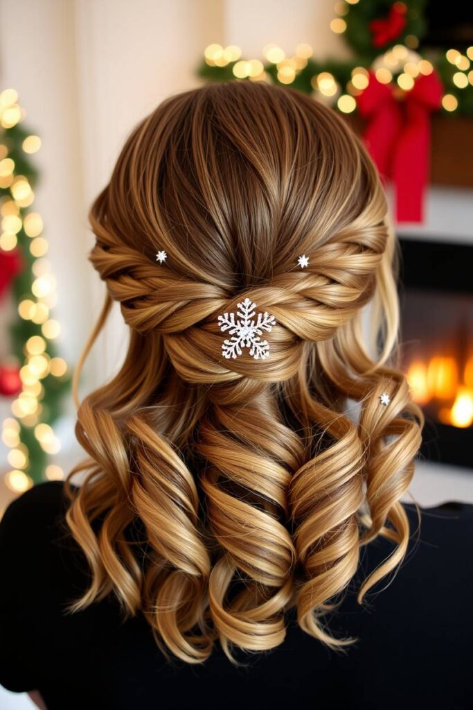 Braided Half-Up Half-Down
