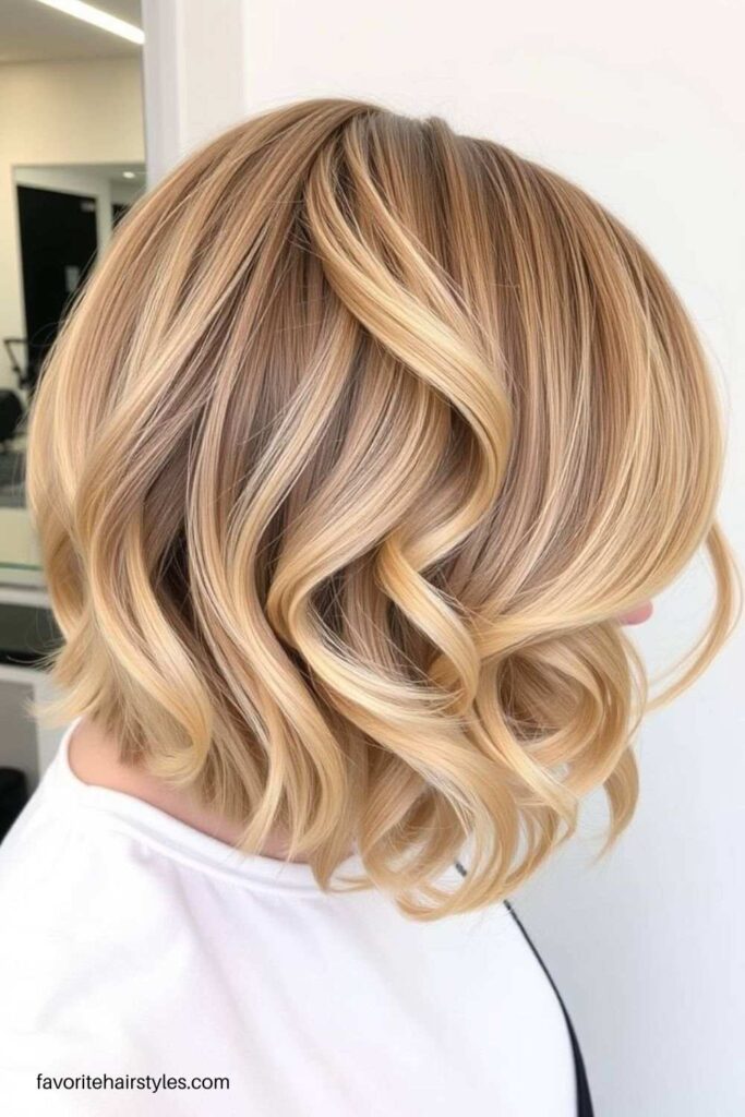 Butter Blonde Bob Cut