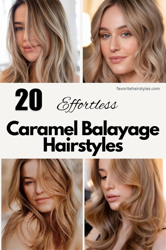 Caramel Balayage Hairstyles