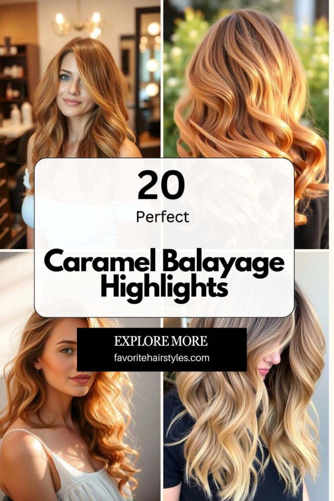 Caramel Balayage Highlights