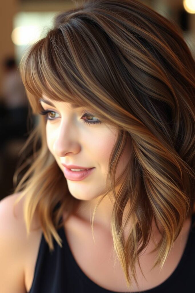 Caramel Peek-a-Boo Highlights