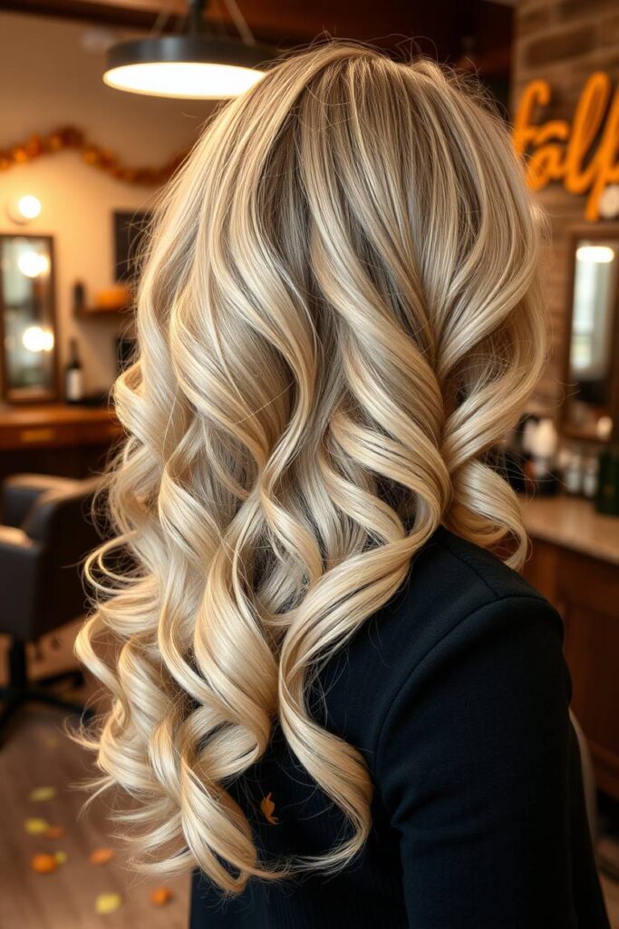 Champagne Blonde with Depth