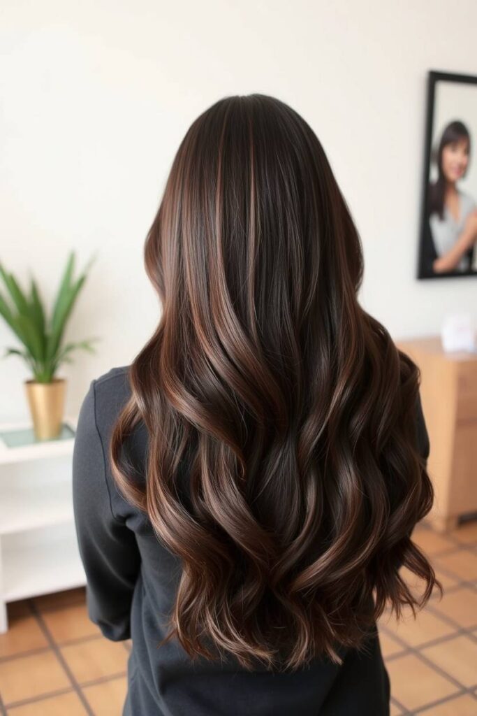 Chocolate Fudge Balayage