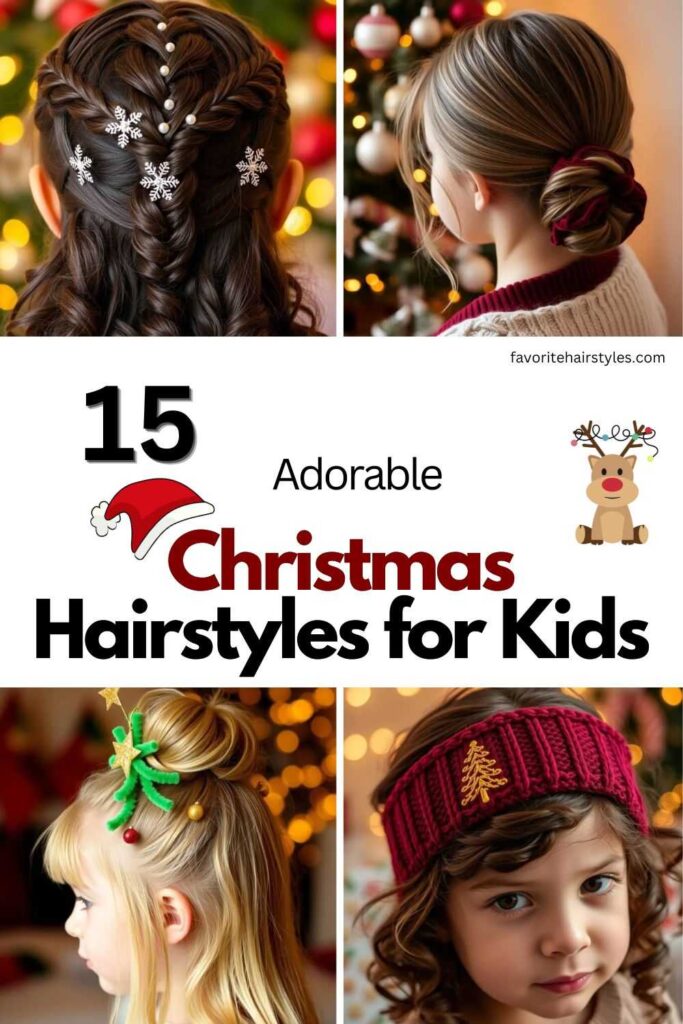 Christmas Hairstyles for Kids