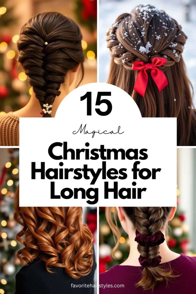Christmas Hairstyles for Long Hair
