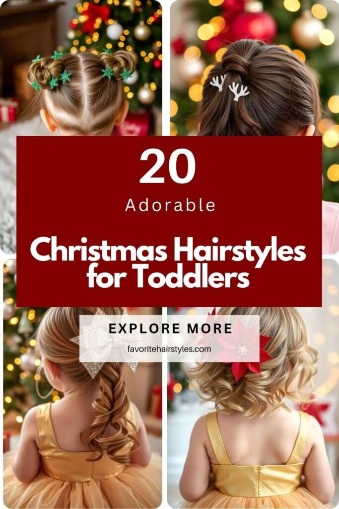 Christmas Hairstyles for Toddlers