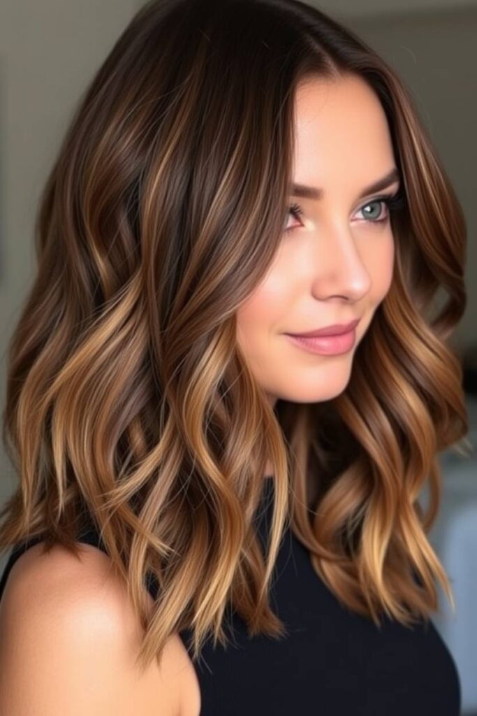 Chunky Caramel Streaks