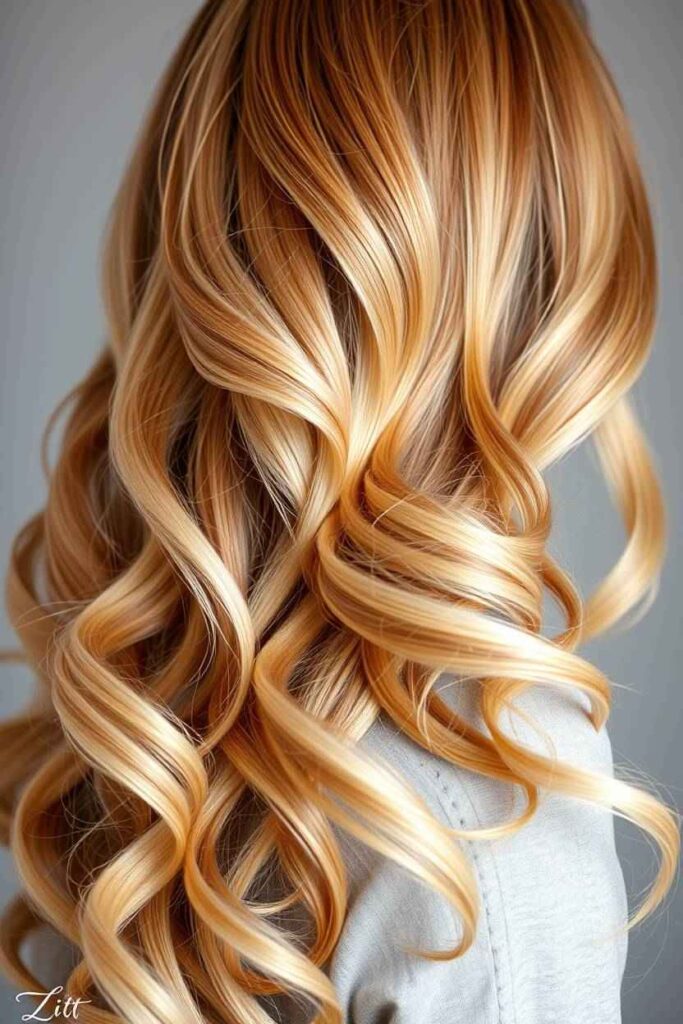 Dimensional Butter Blonde with Lowlights
