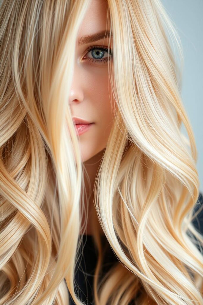Face-Framing Money Piece Butter Blonde