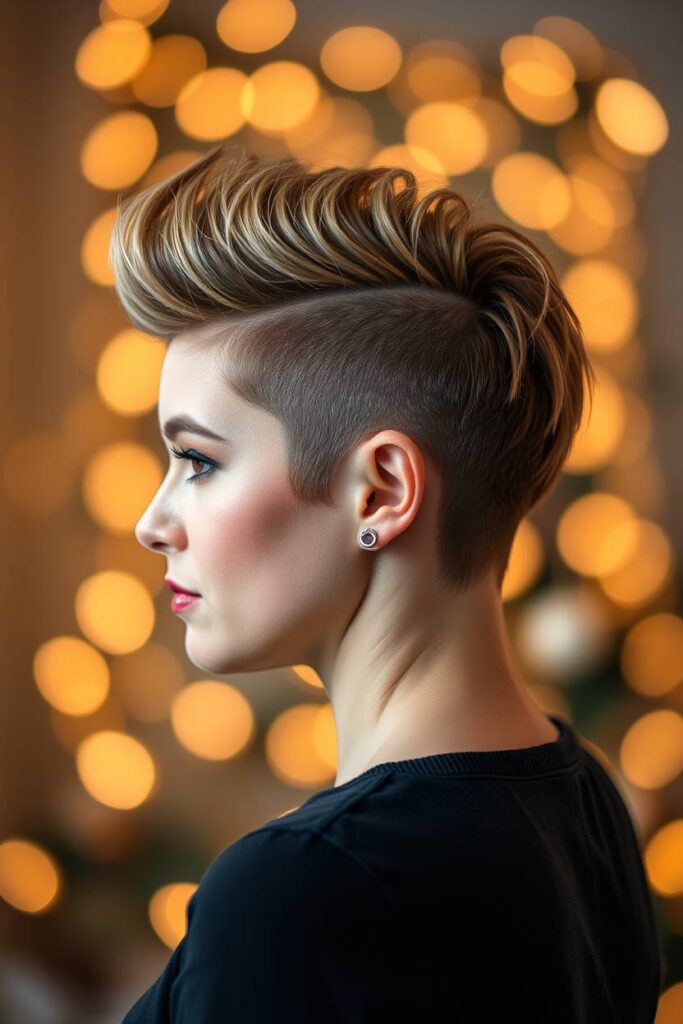 Festive Faux Hawk