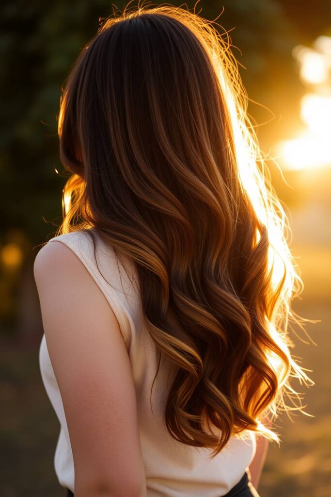 Golden Caramel Balayage