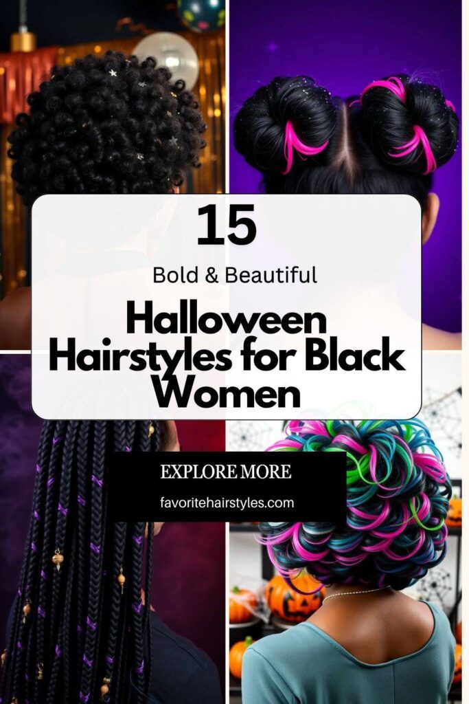 Halloween Hairstyles for Black Women