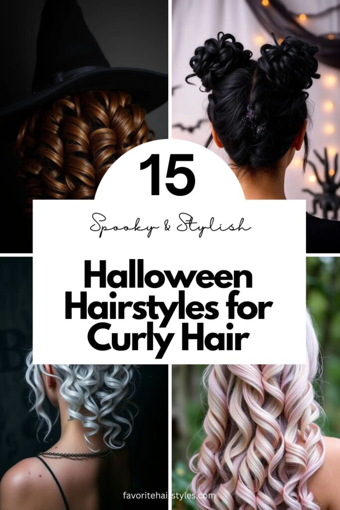 Halloween Hairstyles for Curly Hair