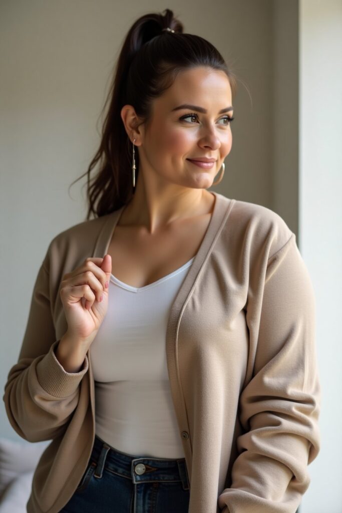 High Ponytail with Volume