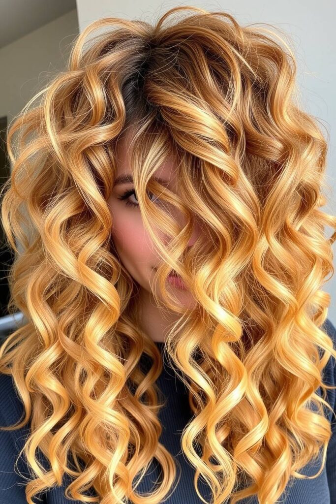 Honey-Caramel Balayage Blend