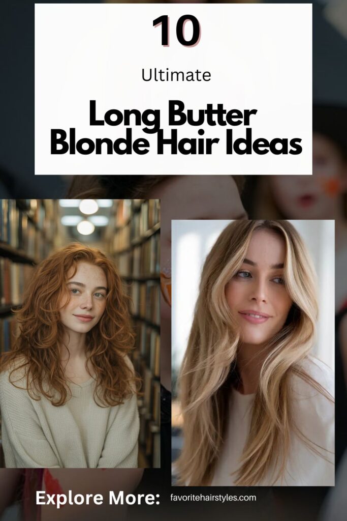 Long Butter Blonde Hair Ideas