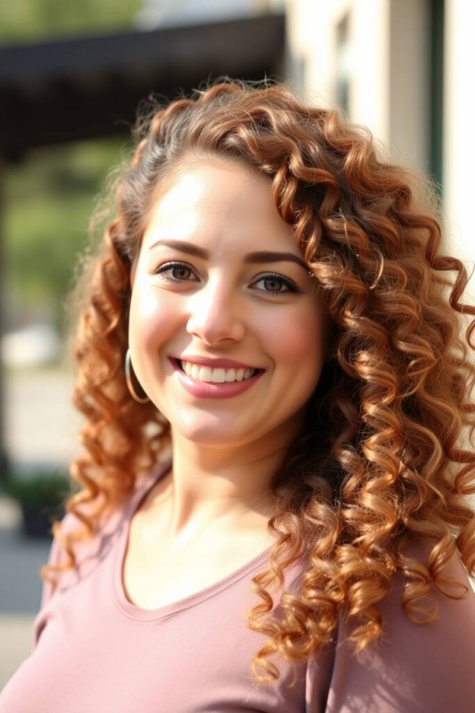 Long Layered Curls