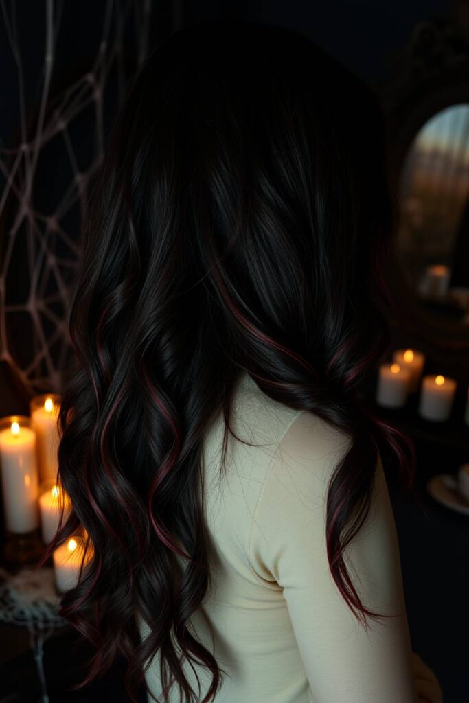 Long Loose Waves with Blood Tips