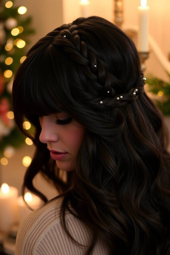 Mini Braided Bangs