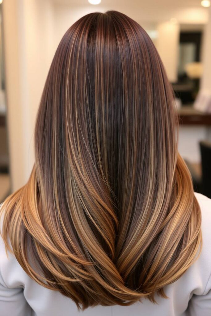 Mocha Caramel Fade