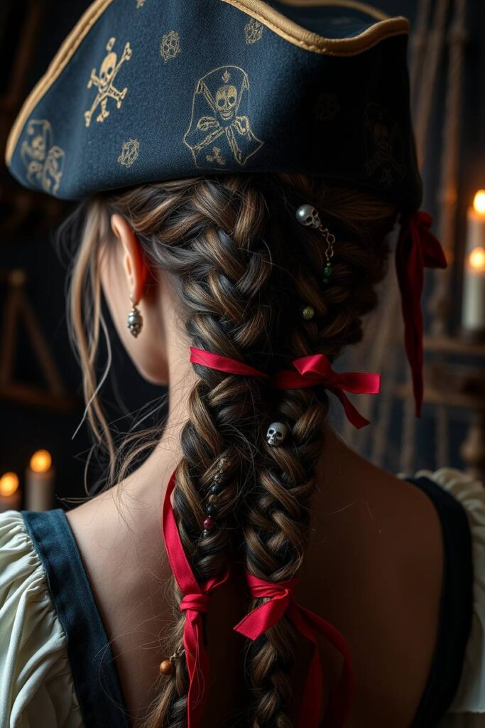 Pirate Side Braids