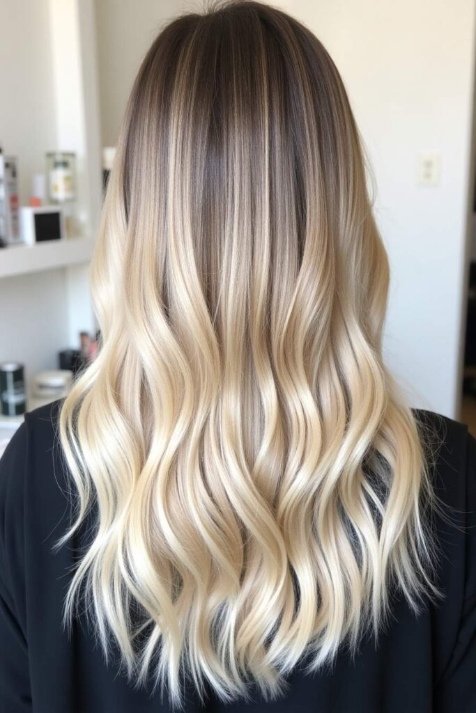 Rooted Butter Blonde