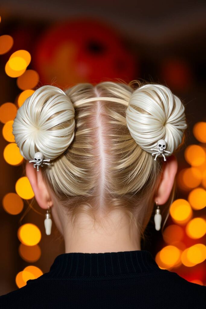 Skeleton Space Buns