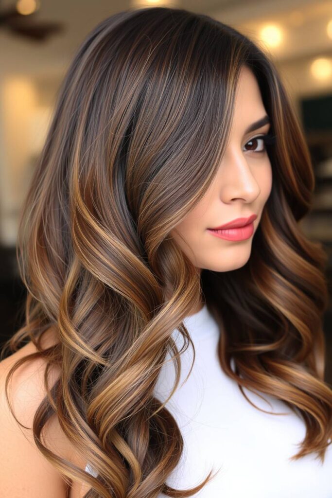 Soft Caramel Balayage
