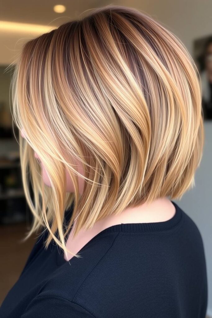 Soft Caramel Bob