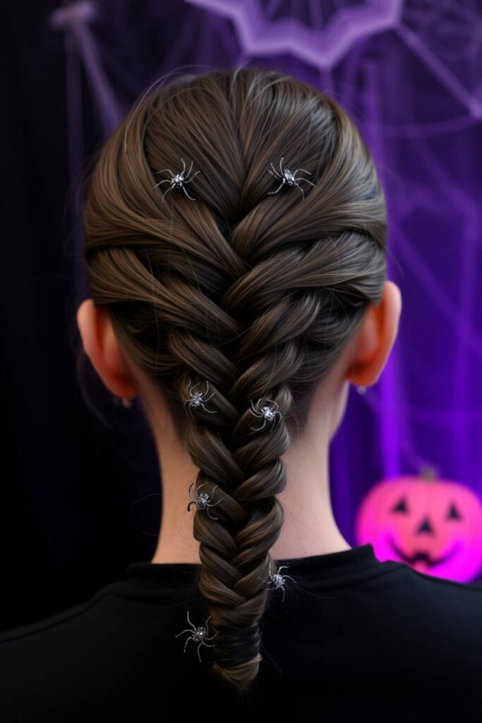 Spiderweb Braided Ponytail