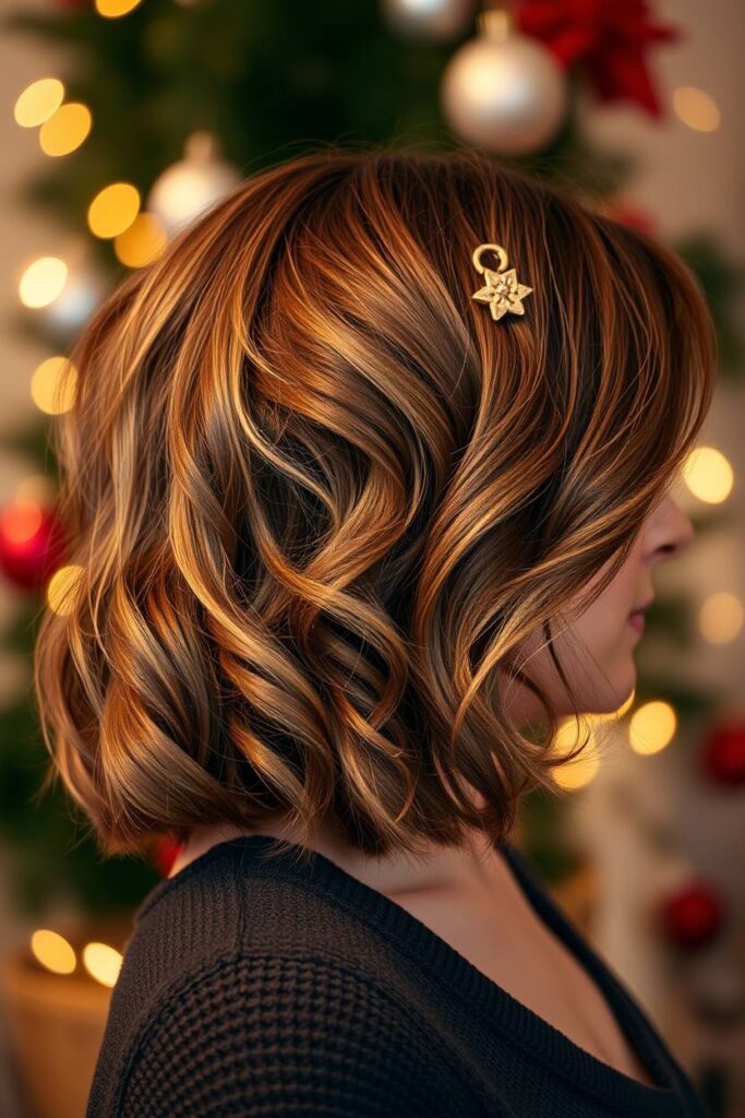 Textured Holiday Waves