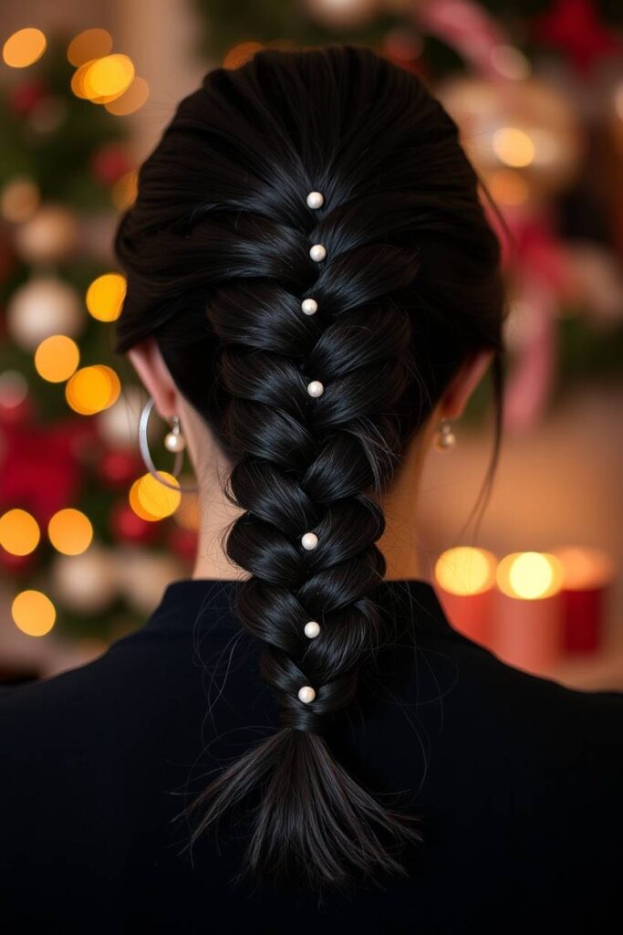 Twisted Rope Braid Ponytail