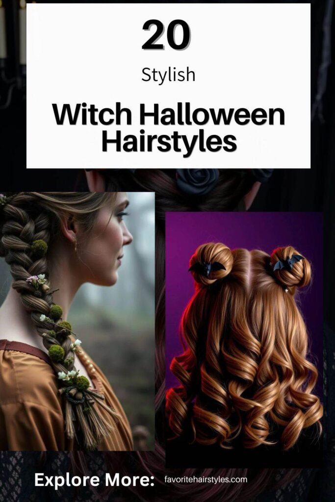 Witch Halloween Hairstyles